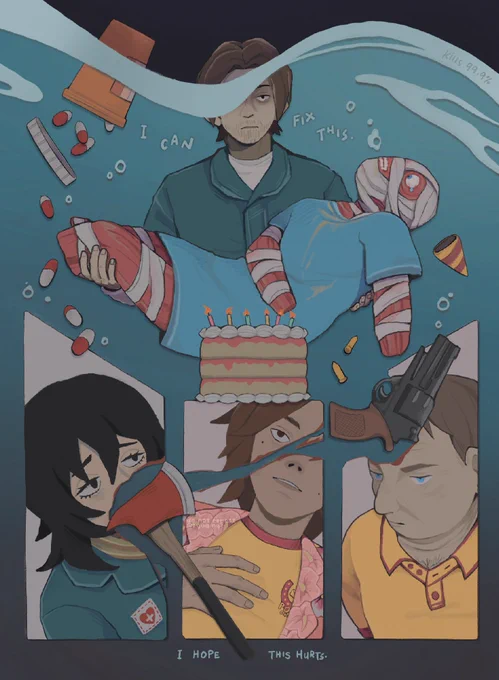 Kills 99.9% #Mouthwashing #mouthwashingfanart 