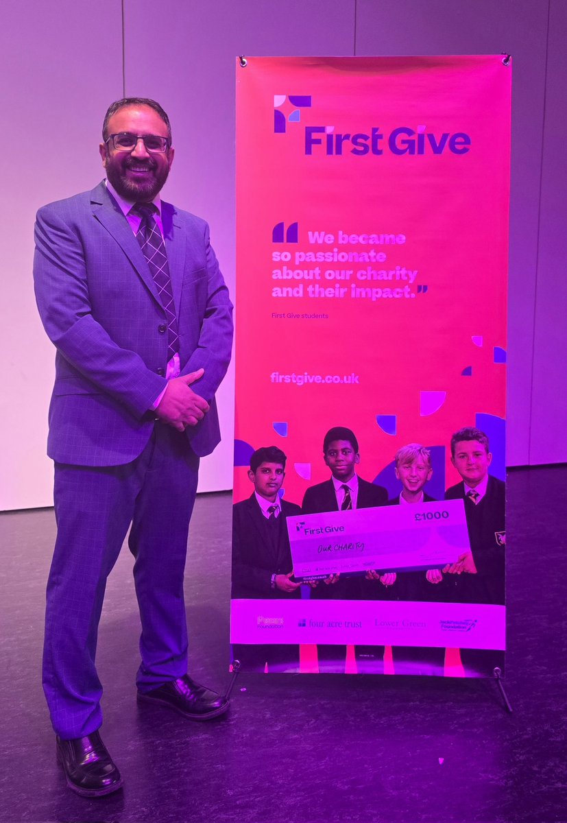AbuTSB's tweet photo. Honoured to be a judge at the @Bedford_Academy @FirstGiveUK 2024 Final! The students were truly inspiring, delivering passionate presentations for their chosen charities. Incredible to see such dedication to making a difference. You're the future of positive change! 🌍✨ https://t.co/gT70l7vKJS