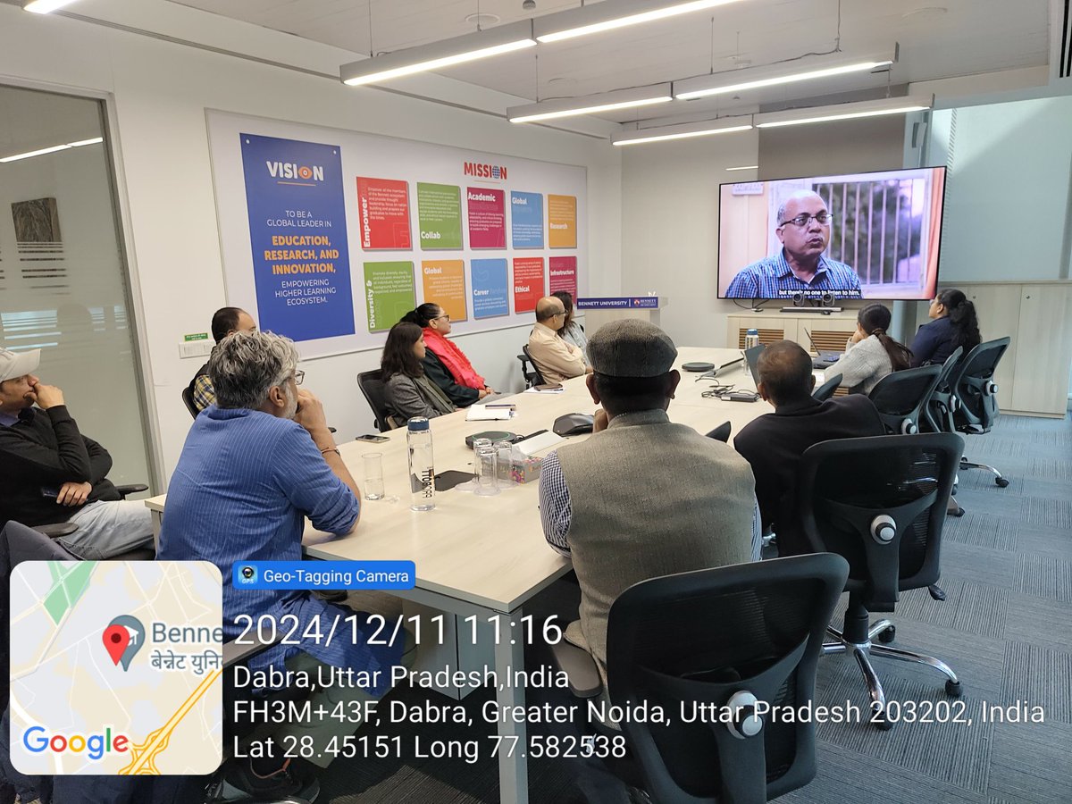 So_LABU's tweet photo. On 11th December, we had the privilege of hosting an enlightening guest talk on "Reimagining Education" at Bennett University. The session offered profound insights into the evolving dynamics of education, innovation, and the future of learning.

#BennettUniversity #Reimagining https://t.co/mQuEizp00J