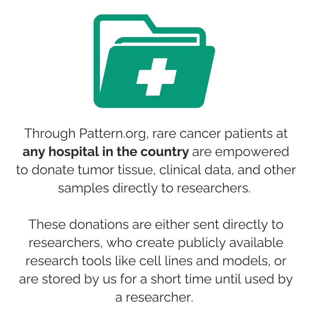 Rare Cancer Research Foundation + Pattern.org tweet media
