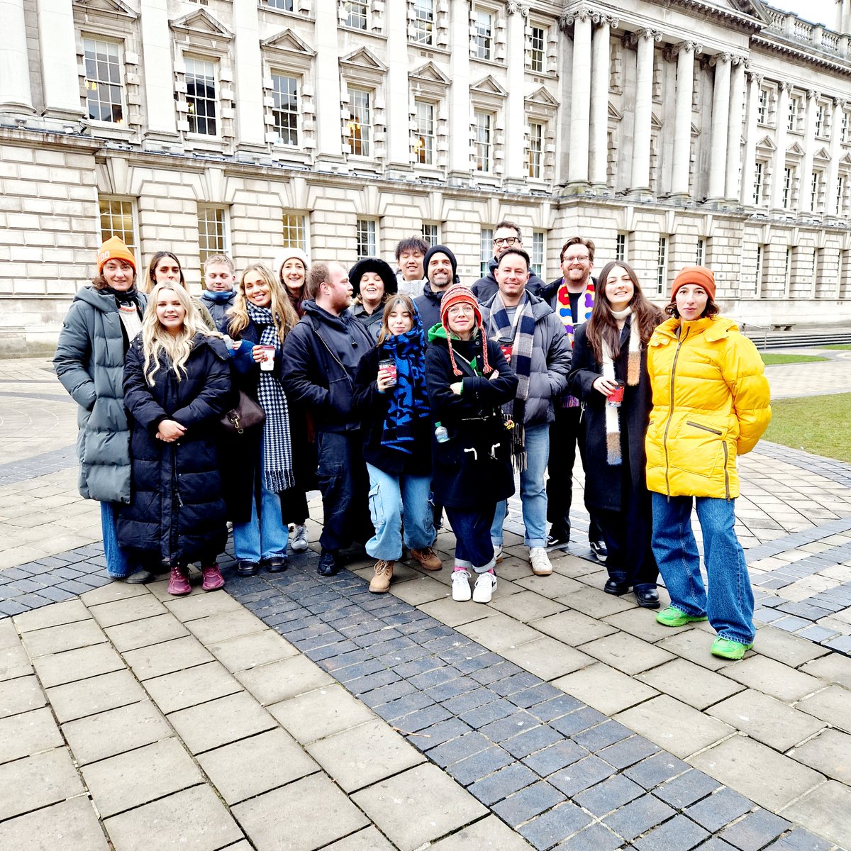 drtomstours's tweet photo. Out in grey Belfast leading a tour of the Troubles for a party from London. https://t.co/xBFDPczDxI