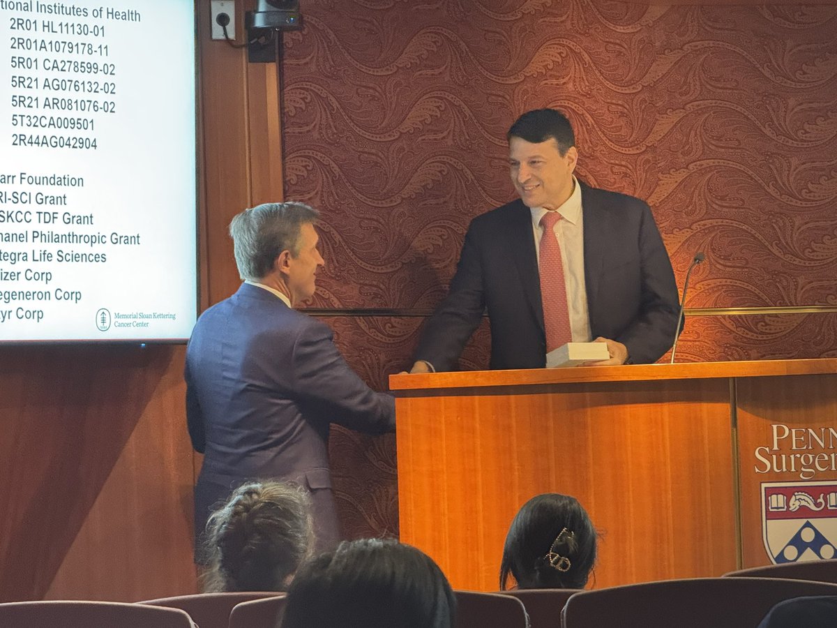 PennSurgery (@pennsurgery) on Twitter photo Thank you <a href="/MSKCancerCenter/">Memorial Sloan Kettering Cancer Center</a>’s Chief, Plastic and Reconstructive Surgery Babek J. Mehrara, MD. For giving this morning’s D.Hayes Agnew Grand Rounds on behalf of <a href="/PennPlasticSurg/">PennPlasticSurgery</a>. Thank you <a href="/MSKCancerCenter/">Memorial Sloan Kettering Cancer Center</a>’s Chief, Plastic and Reconstructive Surgery Babek J. Mehrara, MD. For giving this morning’s D.Hayes Agnew Grand Rounds on behalf of <a href="/PennPlasticSurg/">PennPlasticSurgery</a>.