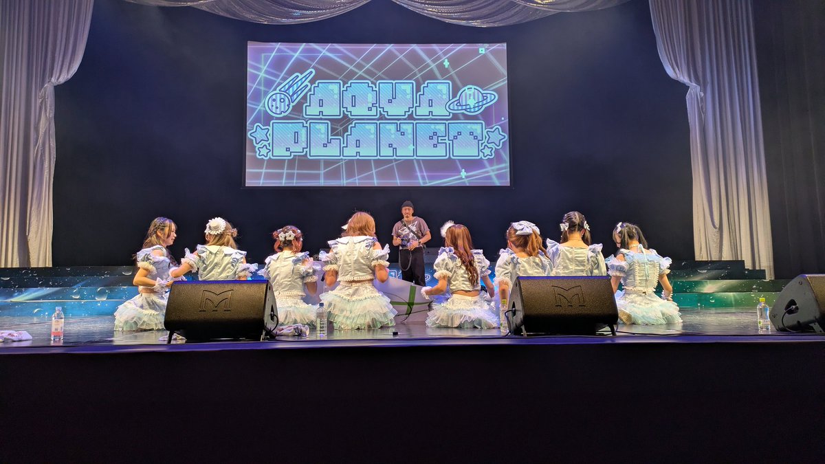 otacrystal's tweet photo. AQUA PLANET 3rdワンマンライブ
in 福岡サンパレス https://t.co/zbh0phFIdn