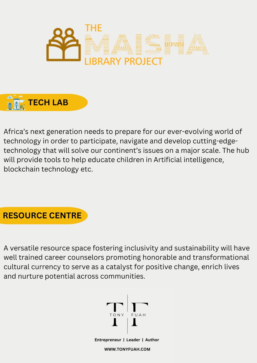 Today, 12/12, I celebrate my debut book's 1 year anniversary. 

The MAISHA Library Project is a visionary initiative designed to empower African children in indigent communities through the integration of education, technology, and key resource accessibility. 🙏🏾❤️🍃⌛️