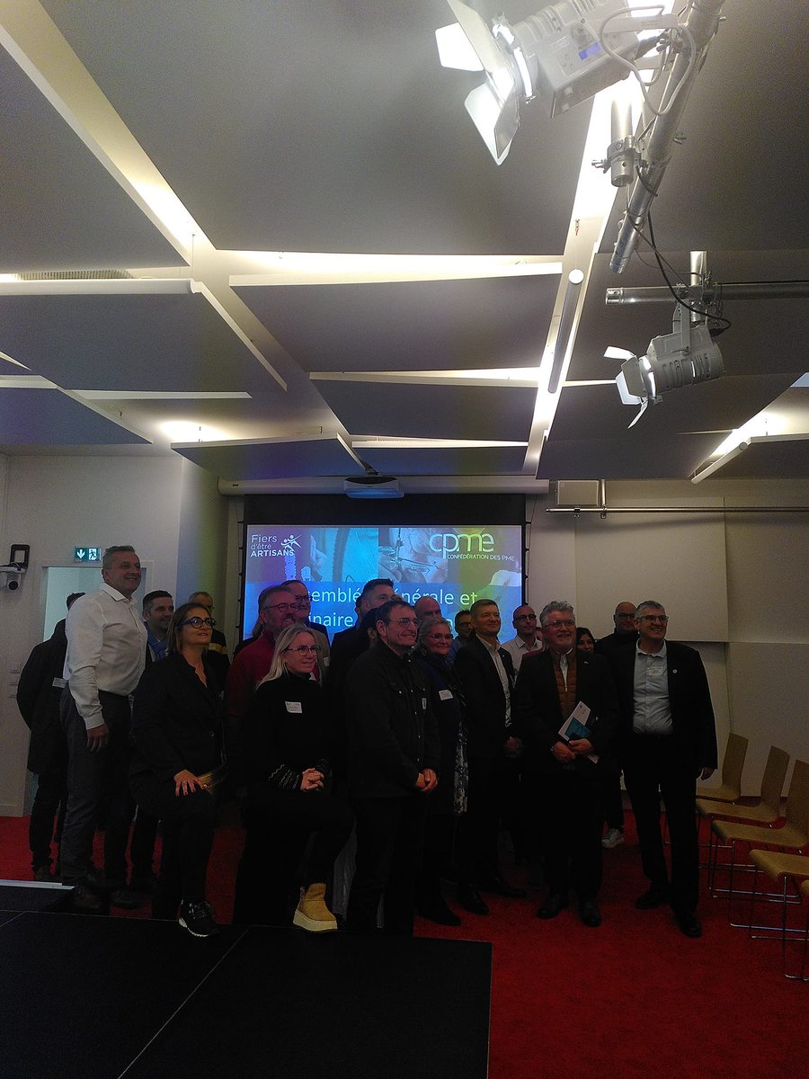 Jour J ! Place à l'Assemblée Générale annuelle, au siège de la CPME !
Au programme : renouvellement du Conseil d’administration et son Bureau et réflexion sur l’avenir du réseau des Chambres consulaires - #CMA.