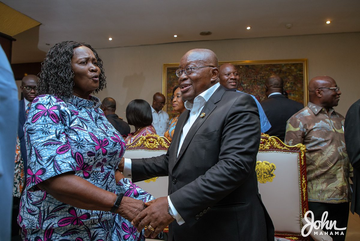 Vision1fm's tweet photo. Inauguration of the Joint Transition Committee. #MahamaThePresident https://t.co/oQRhLqq8KH