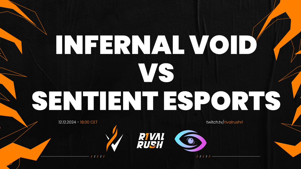 InfernalVoid_IV's tweet photo. [#RocketLeague]

Last game of the first season of @RivalRushRL. Let's see if we can finish with a win!

⚔️@SentientEsport
🕕18.00 CET
📺https://t.co/QKk4KHOm4B

#IVWIN #WeAreBurningForIt https://t.co/nh7fGMmlGP
