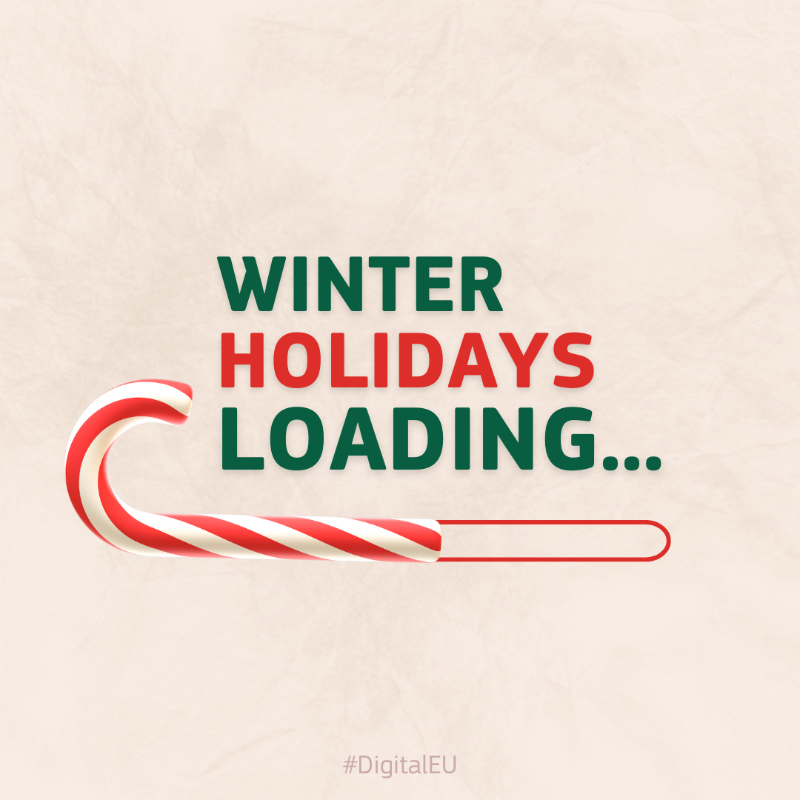 DigitalEU's tweet photo. THE season is around the corner!

And all we want for Christmas is...

🍬 Human-centric AI
🍬 Sustainable technology
🍬 Secure connectivity
🍬 Safer online platforms
🍬 More women in tech

And you? What's on your wish list?

#DigitalEU