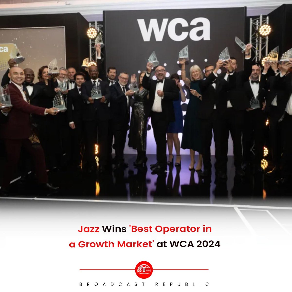 Jazz, Pakistan’s top digital operator, has earned the ‘Best Operator in a Growth Market’ award at the World Communication Awards (WCA) 2024 in London.

#BroadcastRepublic #Jazz #DigitalTransformation #WCA2024 #BestOperator
🌐 Read More: broadcastrepublic.com