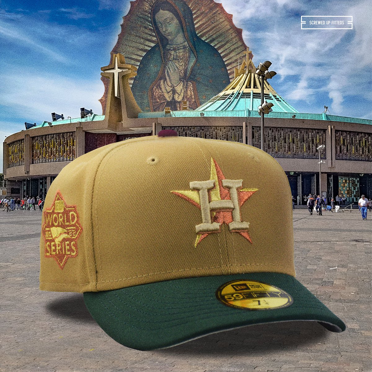 screwedupfitted's tweet photo. “La Morenita” Houston @astros by me 🇲🇽💪🏽 #DiaDeLaVirgen #VirgenDeGuadalupe https://t.co/0FBfnocMTy