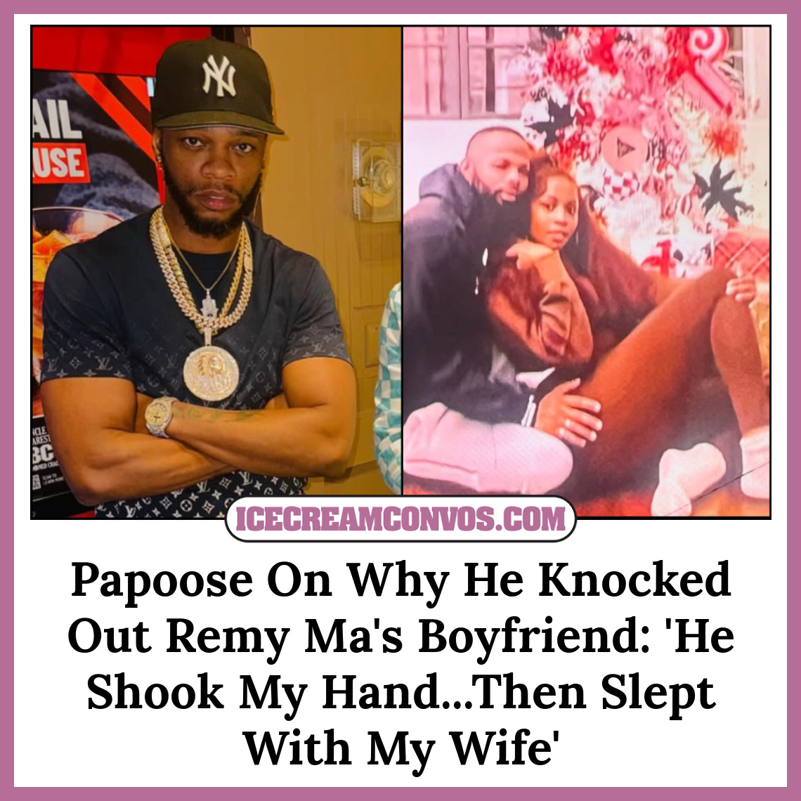 IceCreamConvos's tweet photo. Papoose is done taking the high road and he's now addressing Remy Ma and knocking out her boyfriend Eazy The Block Captain. 👀👊🏾🍦 https://t.co/bLruvgyt3G
#Papoose #RemyMa #EazyTheBlockCaptain #OnBlast #IceCreamConvos https://t.co/jSAC65tCo6