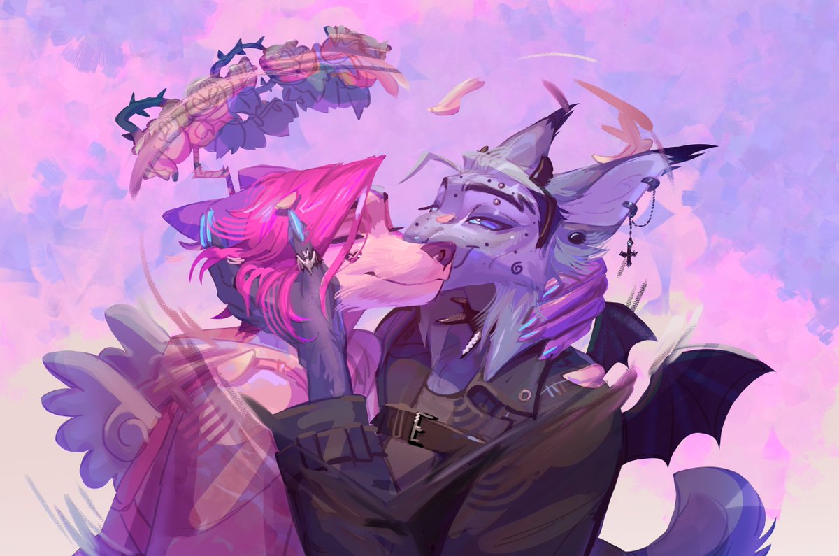 Stupid_Lynx_'s tweet photo. 💜 https://t.co/wUCd3kQnaq