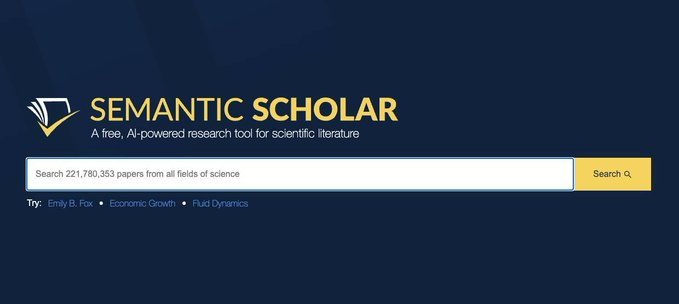 Dr_Tahani87's tweet photo. موقع Semantic Scholar هو أداة قوية للباحثين والمتخصصين، حيث يوفّر إمكانية الوصول إلى ملايين الأوراق البحثية من مختلف المجالات الأكاديمية. باستخدامه، يمكنك توفير الوقت والجهد في البحث عن أحدث الدراسات والمقالات العلمية الموثوقة.  https://t.co/lnG7DaFa1e https://t.co/2oDGnwN9KQ