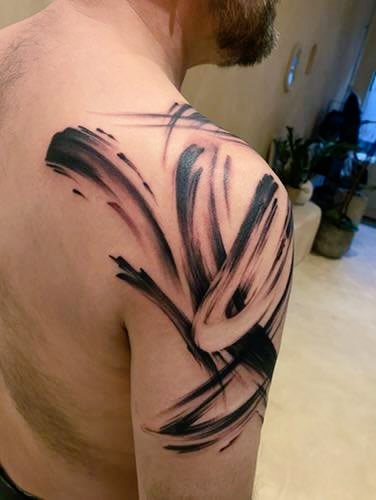 dodobaer1's tweet photo. And there it is 
#tattoo #abstracttattoo #firsttat https://t.co/dEpHJYRx61