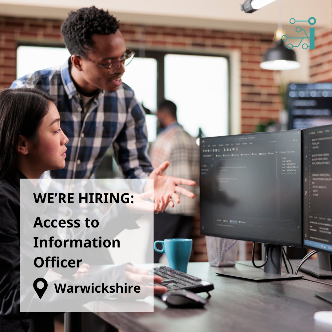 Innovate_HS's tweet photo. A fantastic opportunity has become available for an Access to Information Officer to join our Information Governance team. If you possess strong administrative and communication skills, we'd love to hear from you. Visit our website to apply: https://t.co/KROmyPEsVS #JoinUs https://t.co/v8netaRH0v
