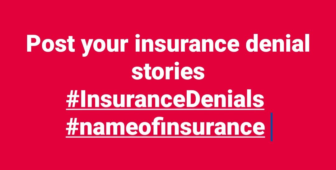 desflurane1111's tweet image. #insurancedenials