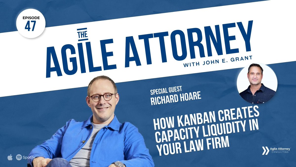 🎵 How do you scale a specialized law practice while maintaining work-life balance? 

Richard Hoare shares how Agile and Kanban transformed his music law firm from overwhelmed to outstanding. 

agileattorney.com/47?utm_campaig…