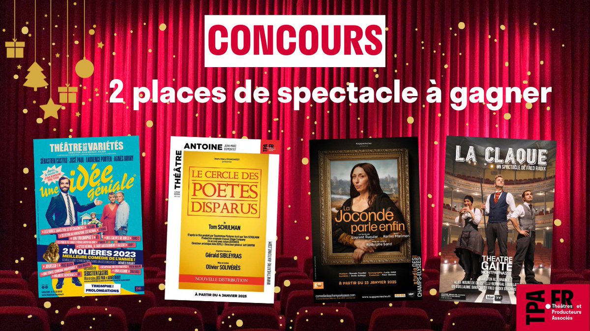 Théâtres et Producteurs Associés tweet media