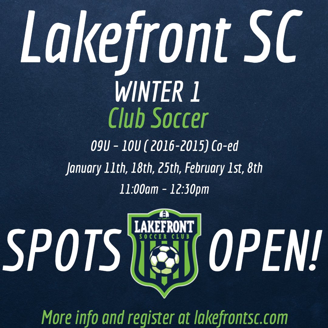 Lakefront Soccer tweet media