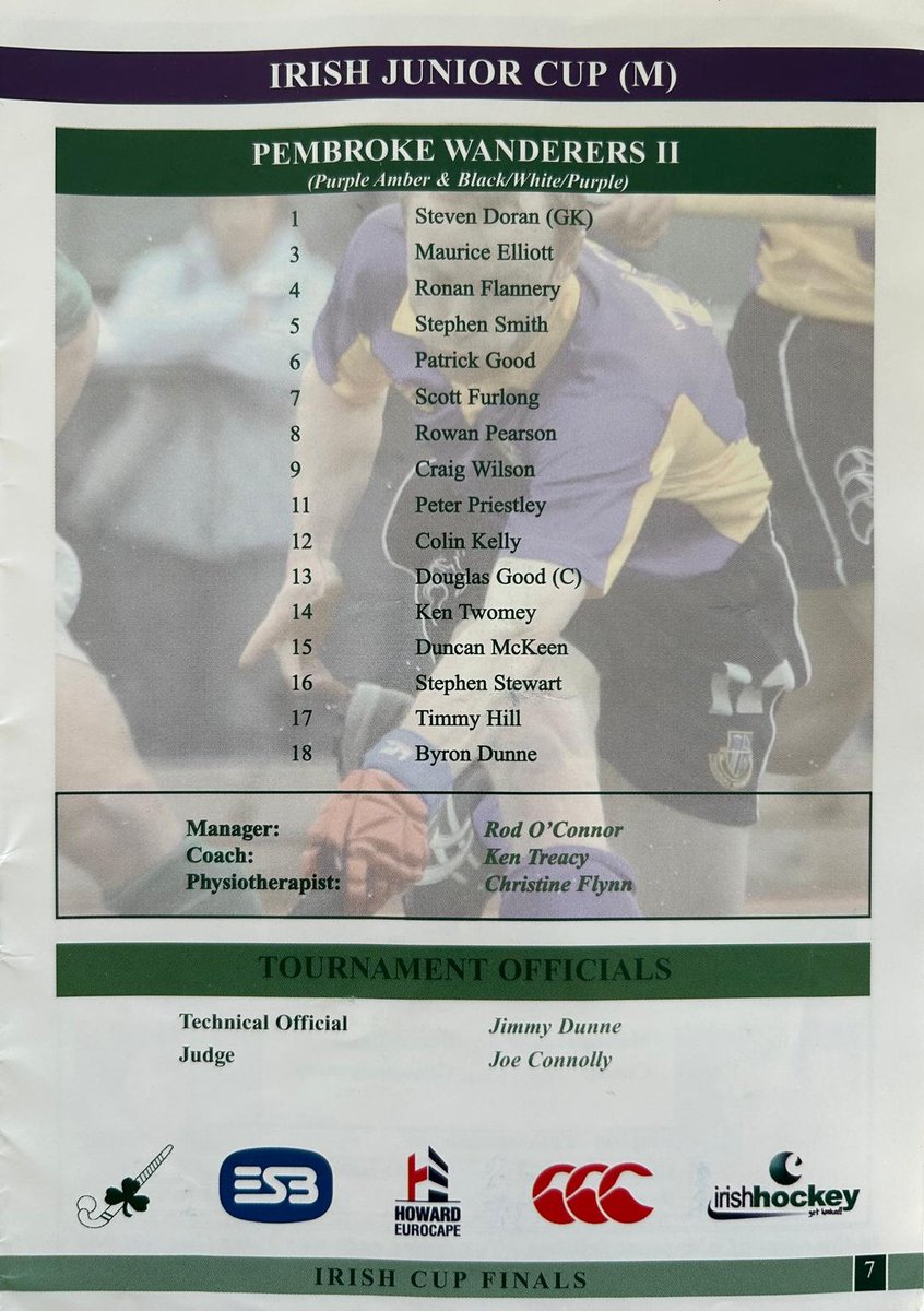 ProgrammesH's tweet photo. 2007 Irish Junior Cup Final (W); Bray v. Old Alexandra II and 2007 Irish Junior Cup Final (M); Cork Harlequins II v. Pembroke Wanderers II https://t.co/aFQzjw4Aue