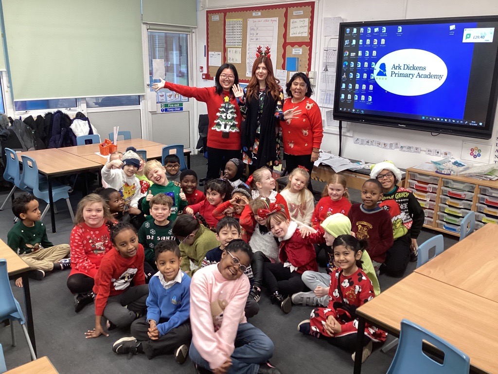 ArkDickens_'s tweet photo. 🎄✨ Christmas Jumper Day 2024 at Ark Dickens! ✨🎄

Our school was full of festive cheer today as students and staff rocked their Christmas jumpers! 🎅🦌❄️

#ChristmasJumperDay
#FestiveFun
#schoolspirit 
#TeamDickens
@ArkSchools https://t.co/XPZNwvnFl2
