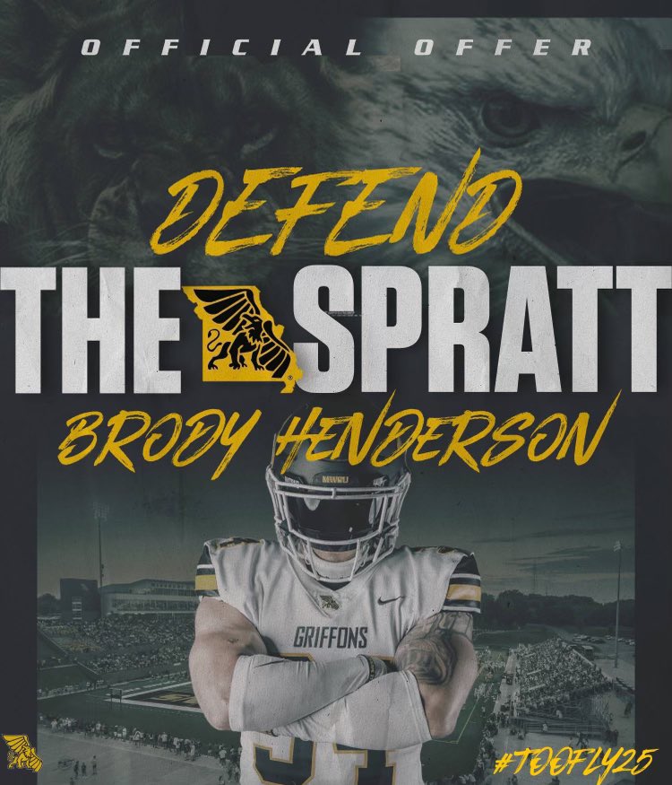 Brody Henderson (@brodyhenderson_) on Twitter photo Blessed to say I have received my 3rd offer from Missouri Western
<a href="/CoachGalloM/">Michael Gallo</a> <a href="/CoachAdamGaylor/">Adam Gaylor</a> <a href="/_CoachGreenwood/">Doug Greenwood</a> <a href="/JenksFootball/">JenksTrojanFootball</a> Blessed to say I have received my 3rd offer from Missouri Western
<a href="/CoachGalloM/">Michael Gallo</a> <a href="/CoachAdamGaylor/">Adam Gaylor</a> <a href="/_CoachGreenwood/">Doug Greenwood</a> <a href="/JenksFootball/">JenksTrojanFootball</a>