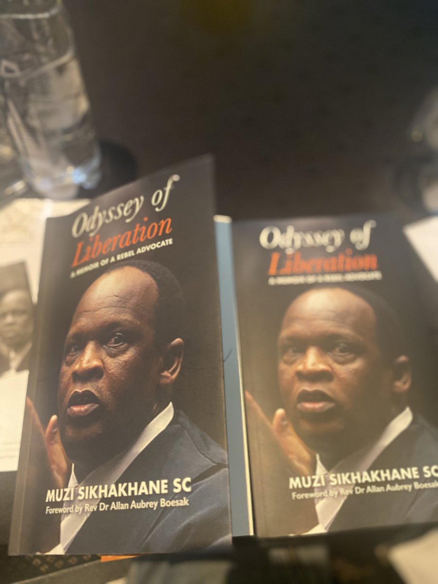 IamMzilikazi's tweet image. Some of this country’s legal brains have gathered under one roof to witness the launch of Advocate Muzi Sikhakhane SC’s memoir: Odyssey of liberation - a memoir of a rebel advocate @xarrabooks @TSFoundation__ #BookAlert #ReadWrite✊🏿