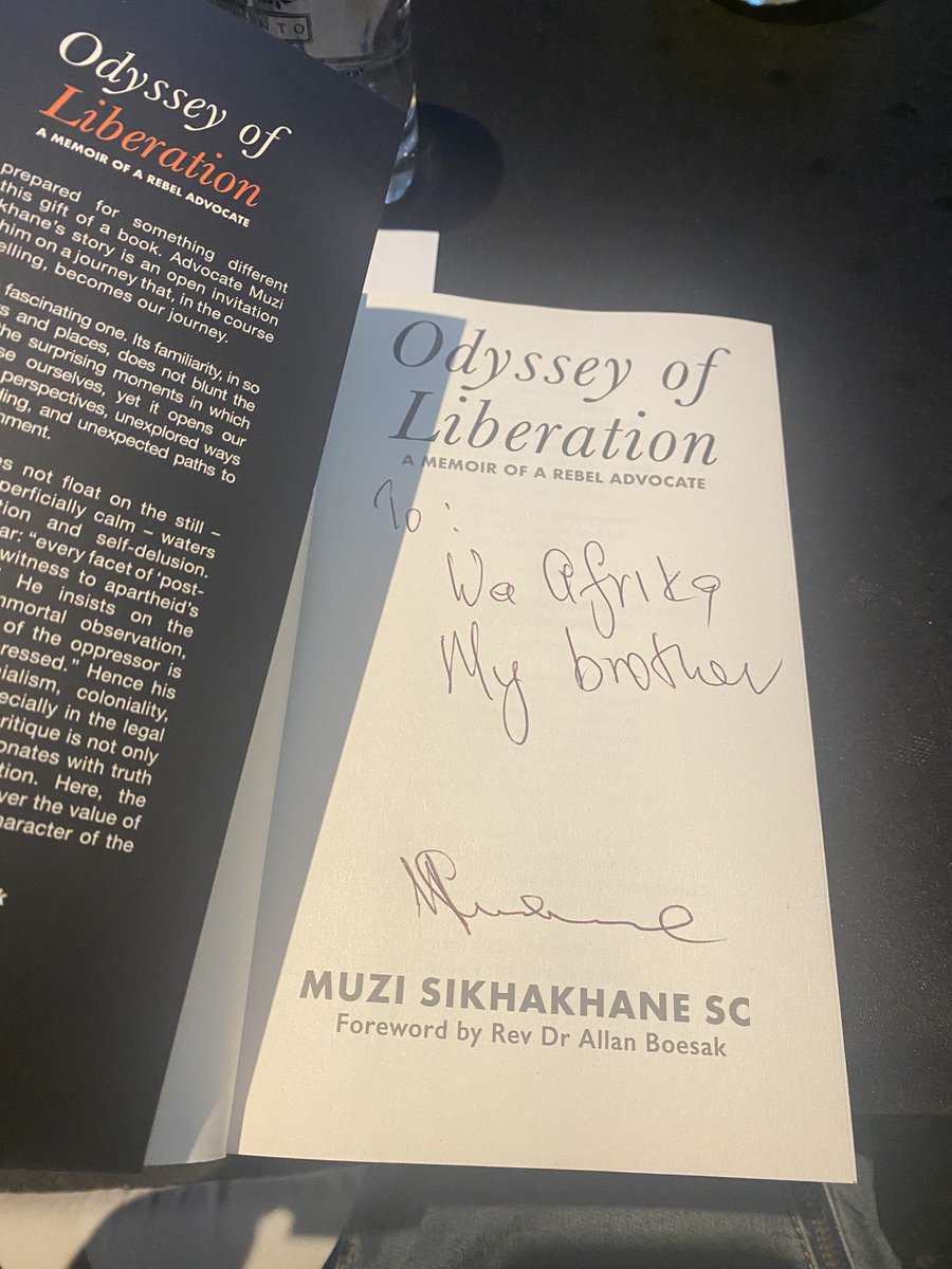 IamMzilikazi's tweet image. Some of this country’s legal brains have gathered under one roof to witness the launch of Advocate Muzi Sikhakhane SC’s memoir: Odyssey of liberation - a memoir of a rebel advocate @xarrabooks @TSFoundation__ #BookAlert #ReadWrite✊🏿