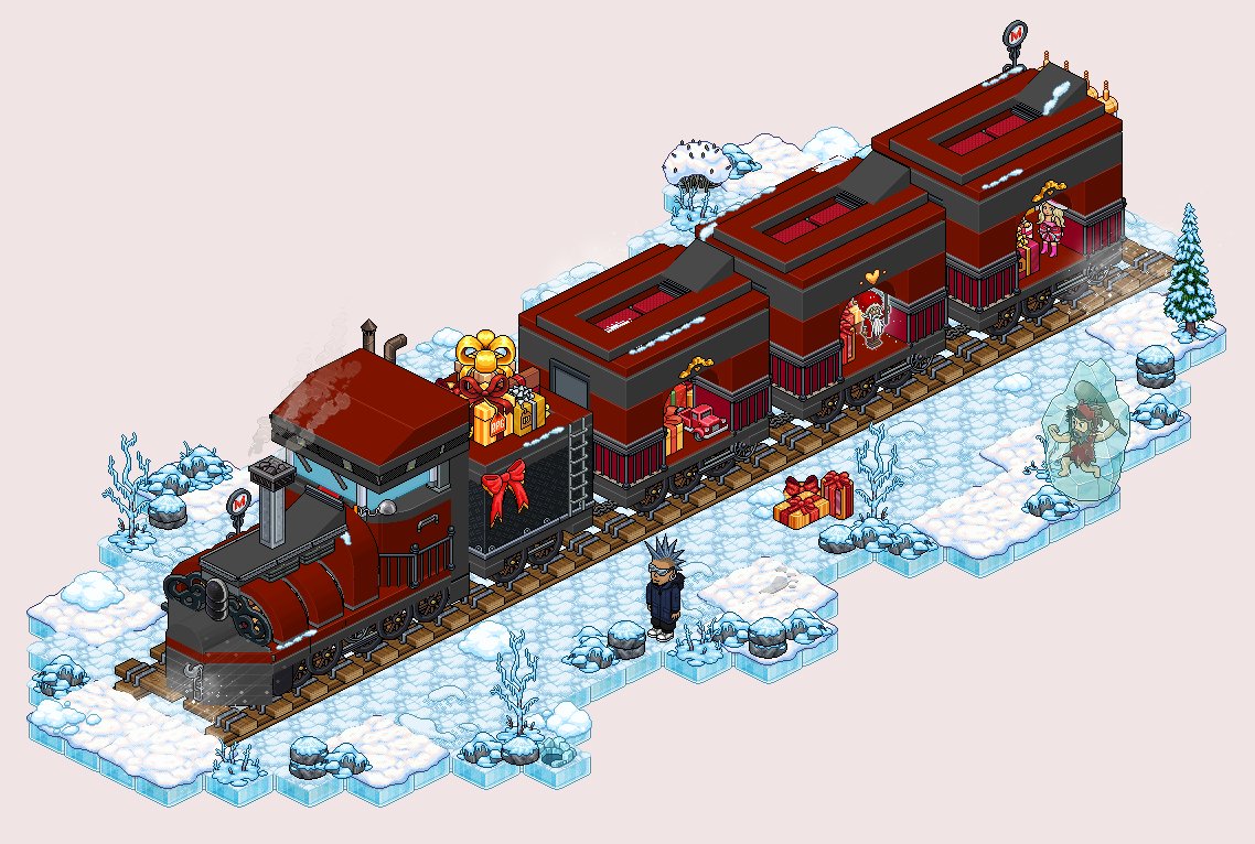 Thblack0ut's tweet image. 🚂 XMAS Train
❄️ Nick: Haang

#NatalHabblet
