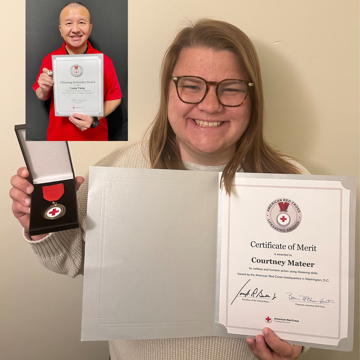miLCMS's tweet photo. A Lifesaving Award https://t.co/okfJcAoEXN #milcms https://t.co/OzQtdsEbEd