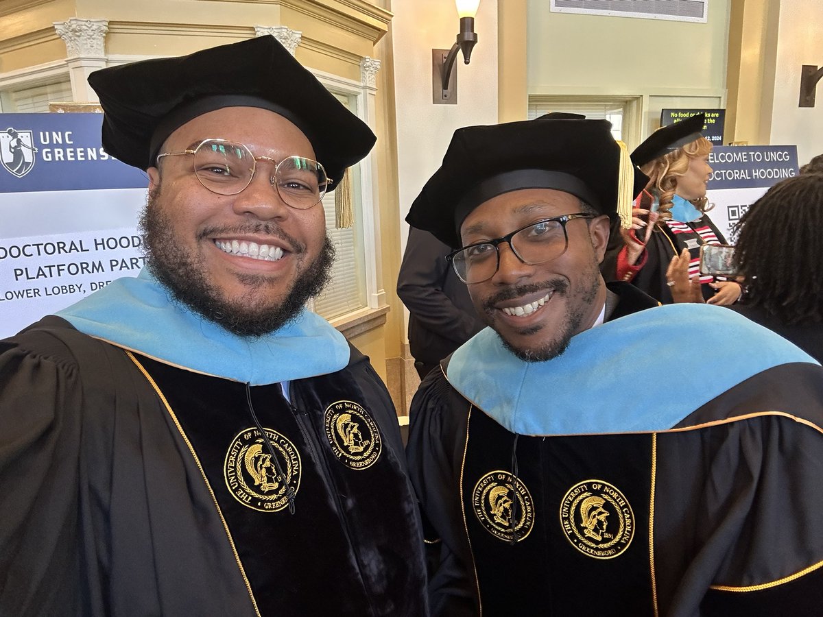 Terrance Hinnant, Ed. D. (@tjhinnant) on Twitter photo It’s a great day to see a fellow WCPSS coworker at UNCG Doctoral Hooding Ceremony! <a href="/WCPSS/">Wake County Public School System</a> <a href="/WCPSSTeam/">Team WCPSS</a> <a href="/WalnutCreekES/">Walnut Creek Elementary School</a> It’s a great day to see a fellow WCPSS coworker at UNCG Doctoral Hooding Ceremony! <a href="/WCPSS/">Wake County Public School System</a> <a href="/WCPSSTeam/">Team WCPSS</a> <a href="/WalnutCreekES/">Walnut Creek Elementary School</a>