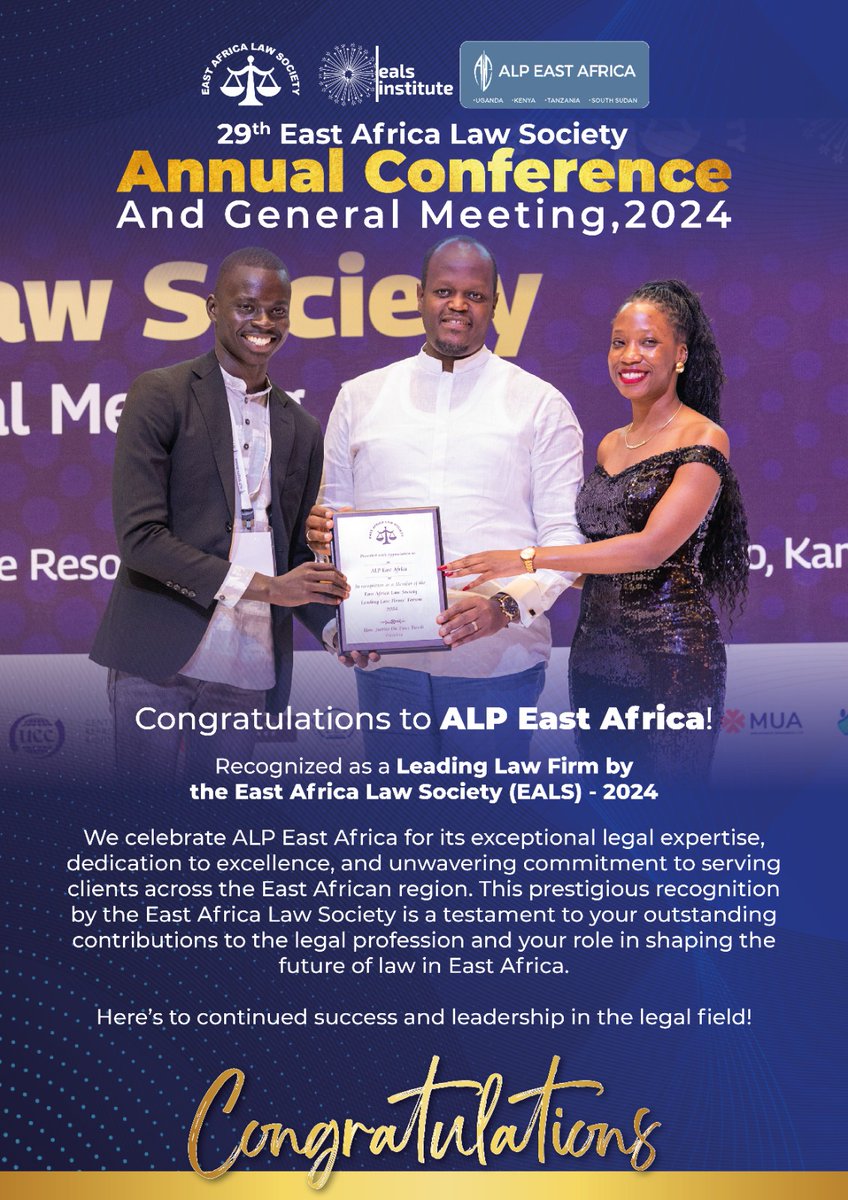 Congratulations <a href="/alpeastafrica/">ALP East Africa</a> 

<a href="/FGimara/">FGimara</a>