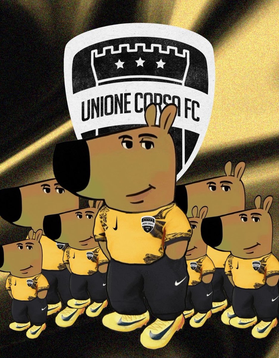 unione_corsa's tweet photo. Juste un club chill qui peut rejouer au foot après deux semaines de suspension. https://t.co/5HHgbVZUOS