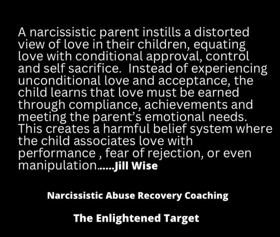 EmmyBreeding's tweet image. "Comply or else", "be a mini me or else"... a npd parent does not love, they control and demand. Be the opposite and love children for who and where they are. Unconditionally. 
#NarcissisticWives #narcissisticmother #dontbeadebbiedowner #narcissistabuserecovery
