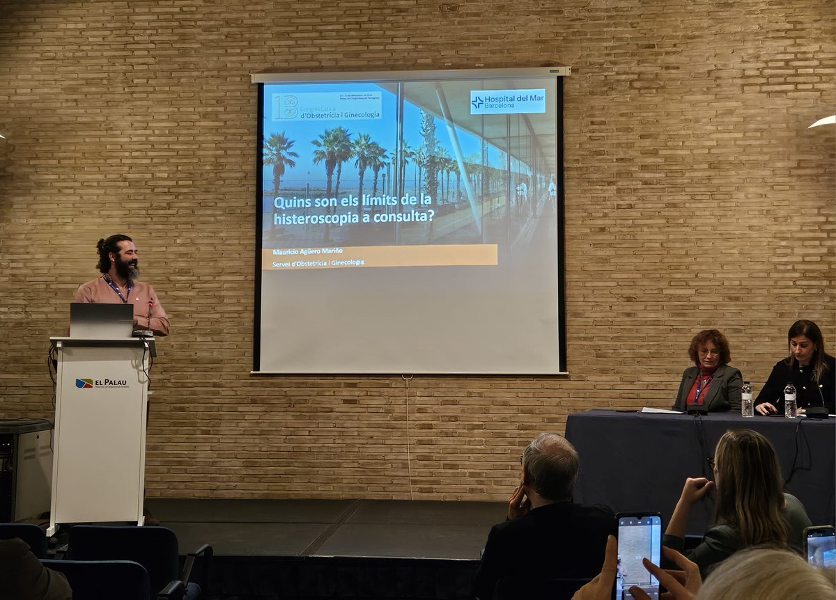 hospitaldelmar's tweet photo. Les i els professionals de l'@hospitaldelmar al congrés català d'#Obstetrícia i #Ginecologia de @SCOG_cat
Amb tres ponències a càrrec d'@AntonioMontesP8, @Gvillalba_NRC i Mauricio Agüero i la @twigem2a moderant una taula de debat
#TalentMAR #SCOG https://t.co/Om8cK3IYcx