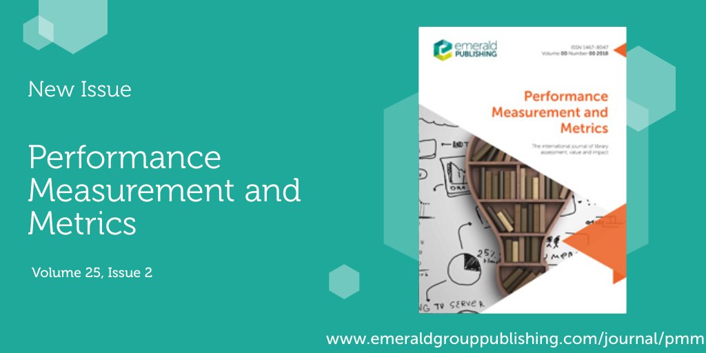 EmeraldLibrary's tweet image. Performance Measurement and Metrics has published a #specialissue showcasing research papers from #LibPMC2023. Find out more and take a look here bit.ly/3D6U0lv #Library #Information