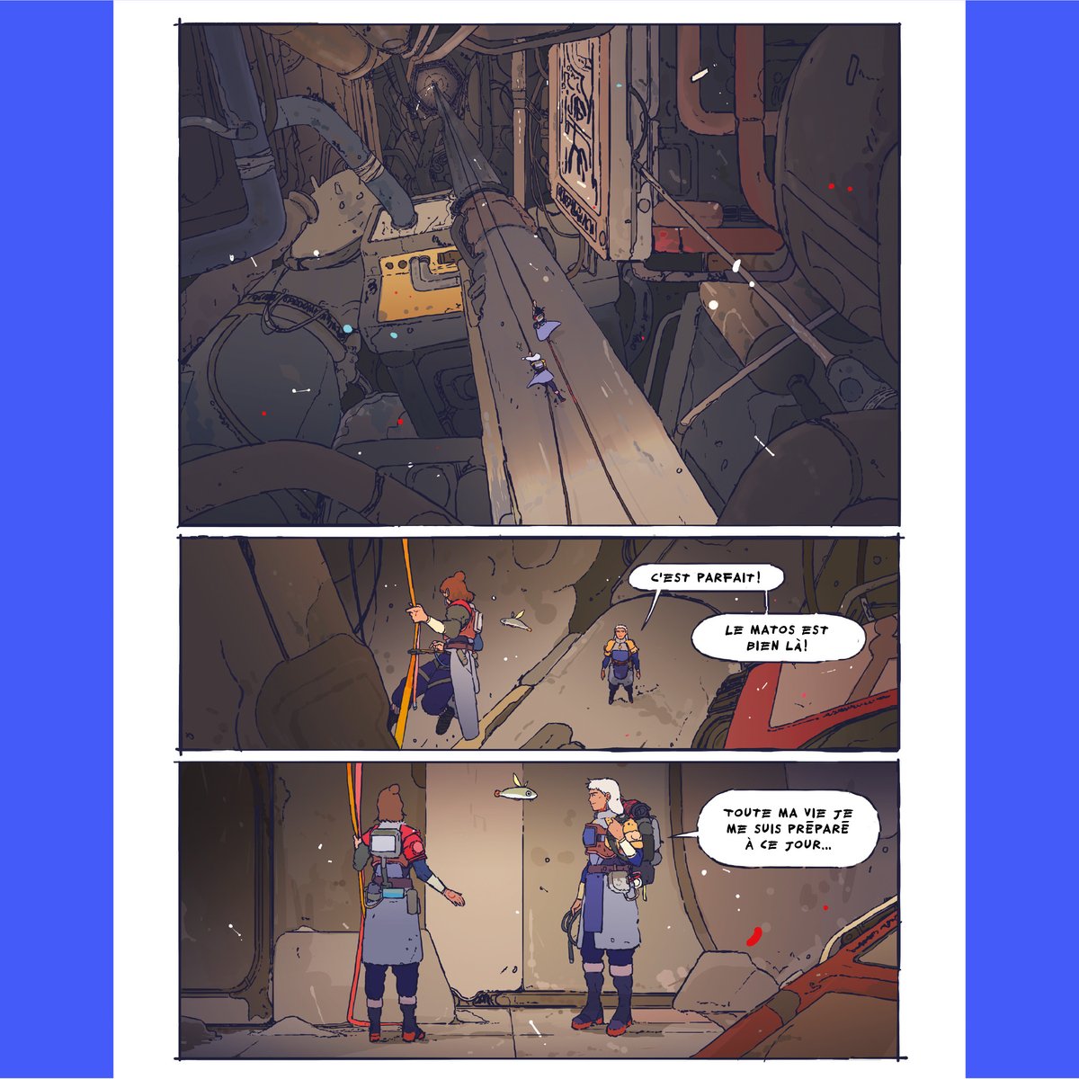 EditionsKinaye's tweet photo. [SORTIE] AEON WORLD - ISH &amp; MIMA de @julesnaleb 
 
L'album est parti en impression et on peut enfin vous annoncer la date de sortie : le 14 février 2025 !

On est super contents du livre qui est un mélange entre SF, fantasy, aventure, tranche de vie et action ! (1/2) https://t.co/z43x51rjLd