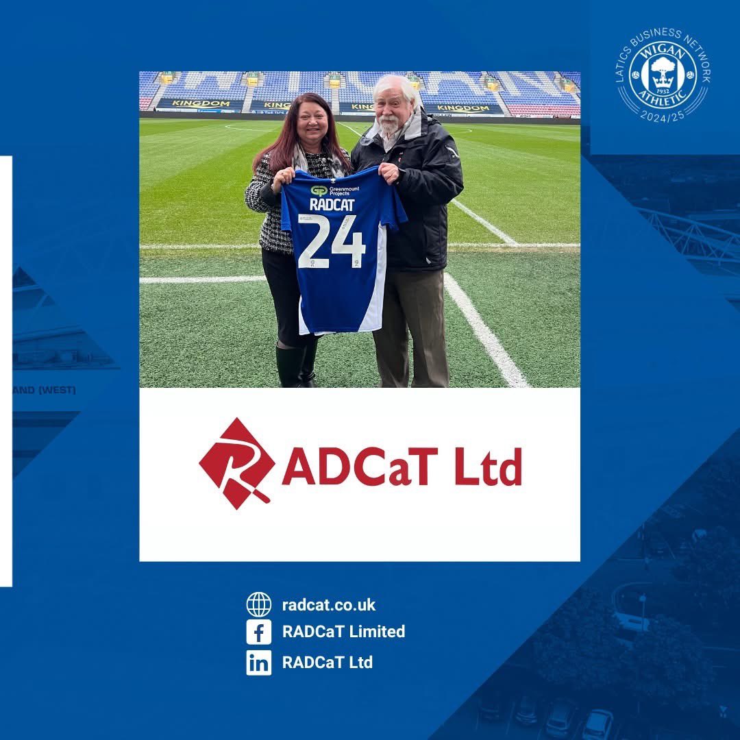 🚨 Exciting announcement! 🚨 

⚽ To our @laticsofficial fans, we are thrilled to announce that we now have an advertising board at the stadium! Please keep a look out for when the team are playing on home turf! ⚽ 

#WiganAthletic #Football #Club #Advertising #Board
