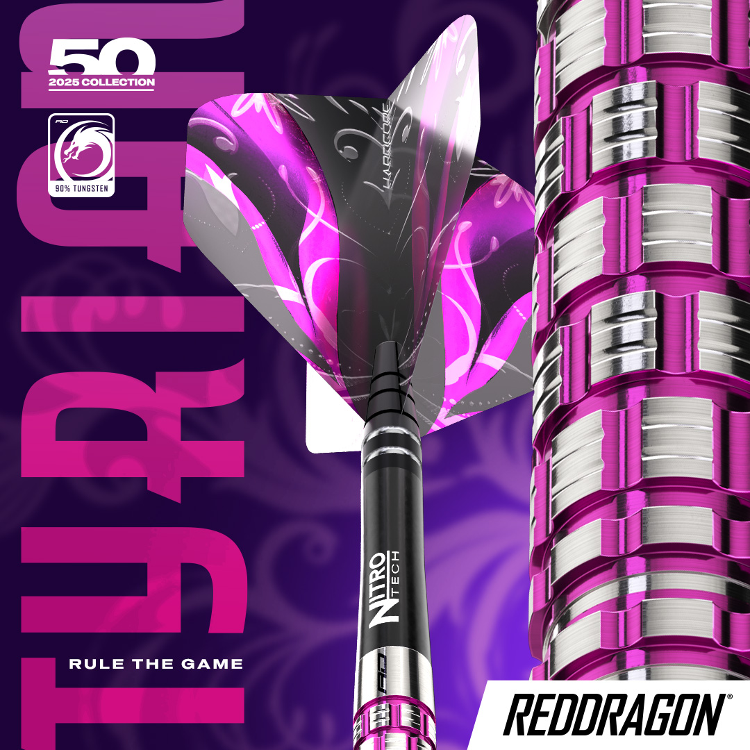 reddragondarts's tweet photo. 💜 Rule The Game
Take control of the oche with the Tyrian darts. Designed with American star Adam Sevada, Bold purple highlights meet pro-level performance! 🎯
https://t.co/SVAMrKaO18
#Tyrian #RedDragonDarts #FeelTheDifference #ChoiceOfChampions https://t.co/RcR4nB4sIe