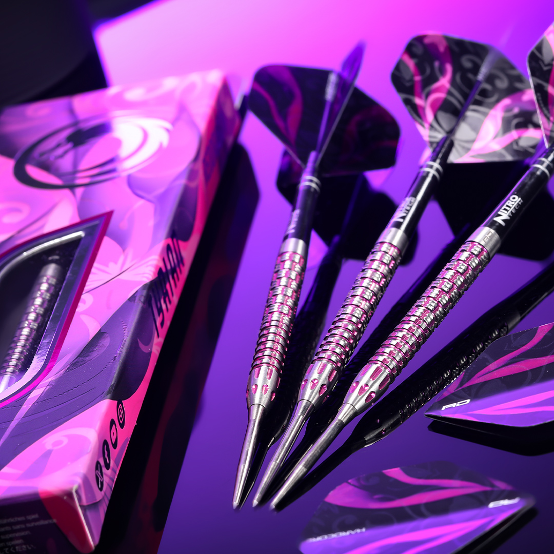 reddragondarts's tweet photo. 💜 Rule The Game
Take control of the oche with the Tyrian darts. Designed with American star Adam Sevada, Bold purple highlights meet pro-level performance! 🎯
https://t.co/SVAMrKaO18
#Tyrian #RedDragonDarts #FeelTheDifference #ChoiceOfChampions https://t.co/RcR4nB4sIe