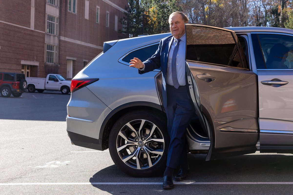 UNCFootball's tweet image. He’s here. #ChapelBill