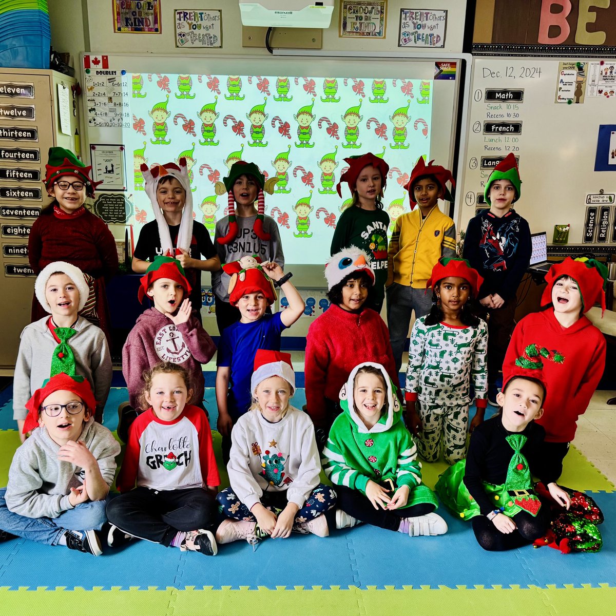 MrsWalkerOCSB's tweet photo. Elf Yourself Day in support of our Angel Tree! 🎅🎄 @StAnneOCSB
#Christmas2024 #TisTheSeason #ChristmasSpirit #ElfYourself https://t.co/YplUGALo4R