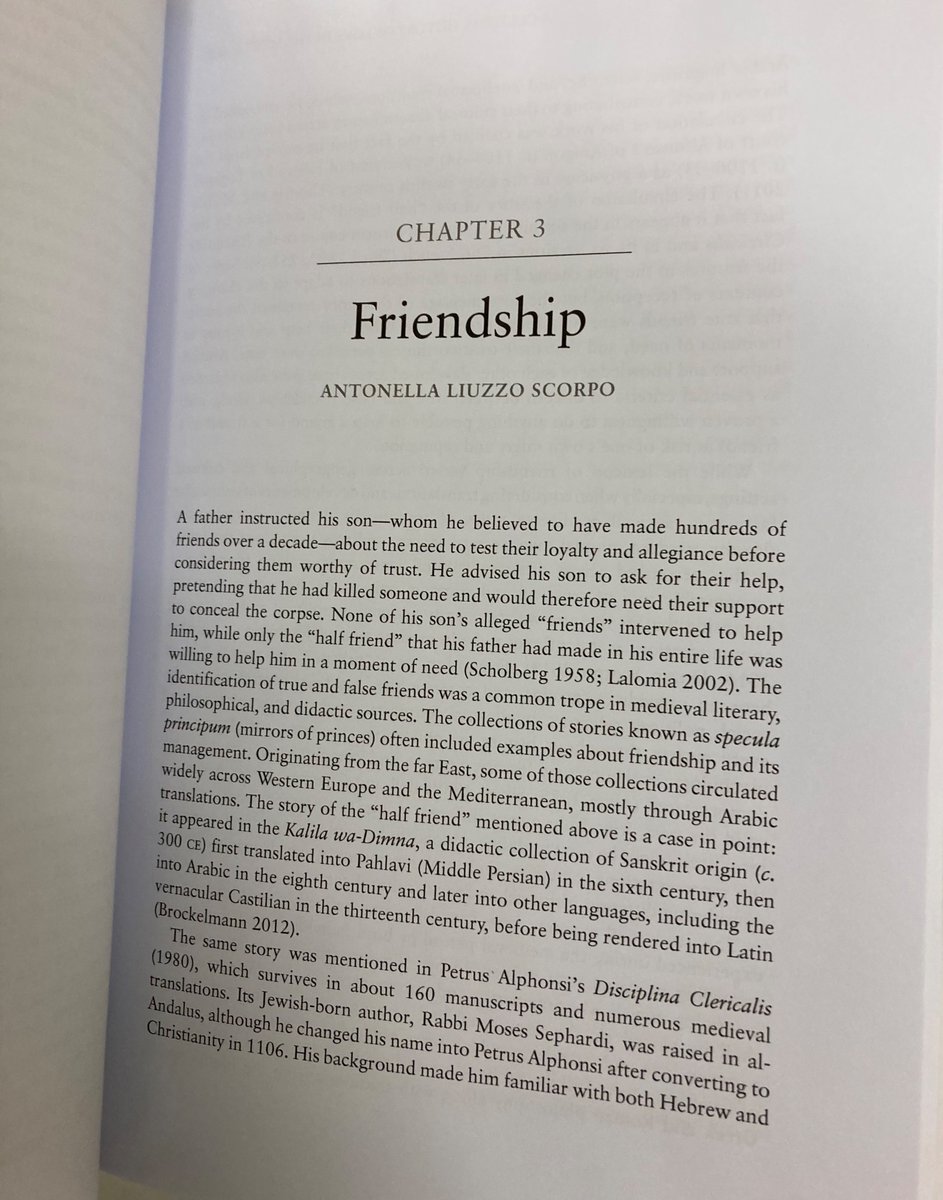 It has arrived! New chapter on #friendship in A Cultural History of Love 
<a href="/BloomsburyHist/">Bloomsbury History</a> 
Thank you <a href="/rosenwein_bh/">Barbara H Rosenwein</a> and Riccardo Cristiani for your amazing coordination! #medieval
