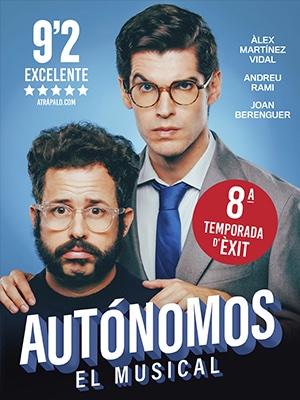 EnPlatea's tweet photo. Norman Marsà trae su #crítica de AUTÓNOMOS, EL MUSICAL; show de comedia que puede verse la noche de los sábados en el @EspaiTexasBcn de #Barcelona https://t.co/fb6wuoMeI1 #AutónomosElMusical @andreuramib @alexmvid @joanberenguer @NormanMarsa https://t.co/MEKxbyjaSs