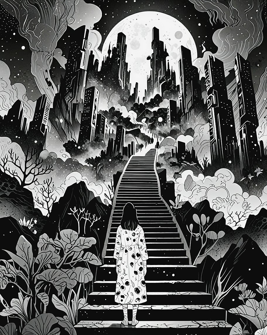 Deka_Vampir's tweet image. Lost in a mystical world where ancient ruins and forgotten buildings whisper tales of the past. Each step uncovers secrets hidden in the shadows of time. 🏛️✨
What stories do you see in these forgotten places?

#AIArt #MysticalWorld #AncientRuins #FantasyArt #DigitalArt