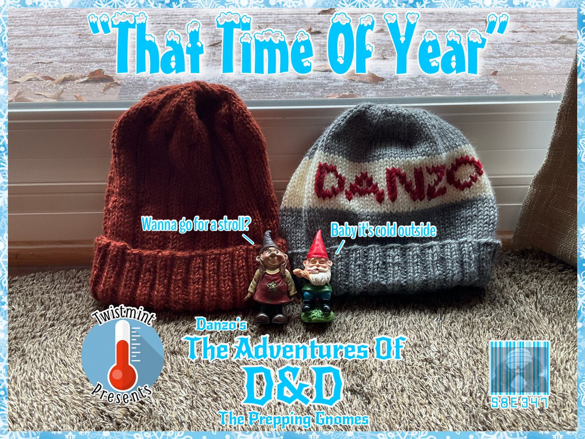 DanzoTheGnome's tweet photo. #time #year #prepping #stroll #cold #outside #Danzo #Delzo #Gnome #Twistmint #Kilroy https://t.co/WZStNAnkMd