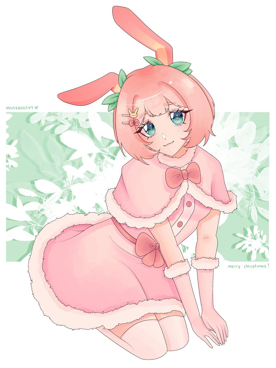 MinsocksVT's tweet photo. 🍓🐰so hurry down the chimney tonight :3

【 #minnieILLUST | #vtuber #minsocksART 】 https://t.co/VY59ADIaaI