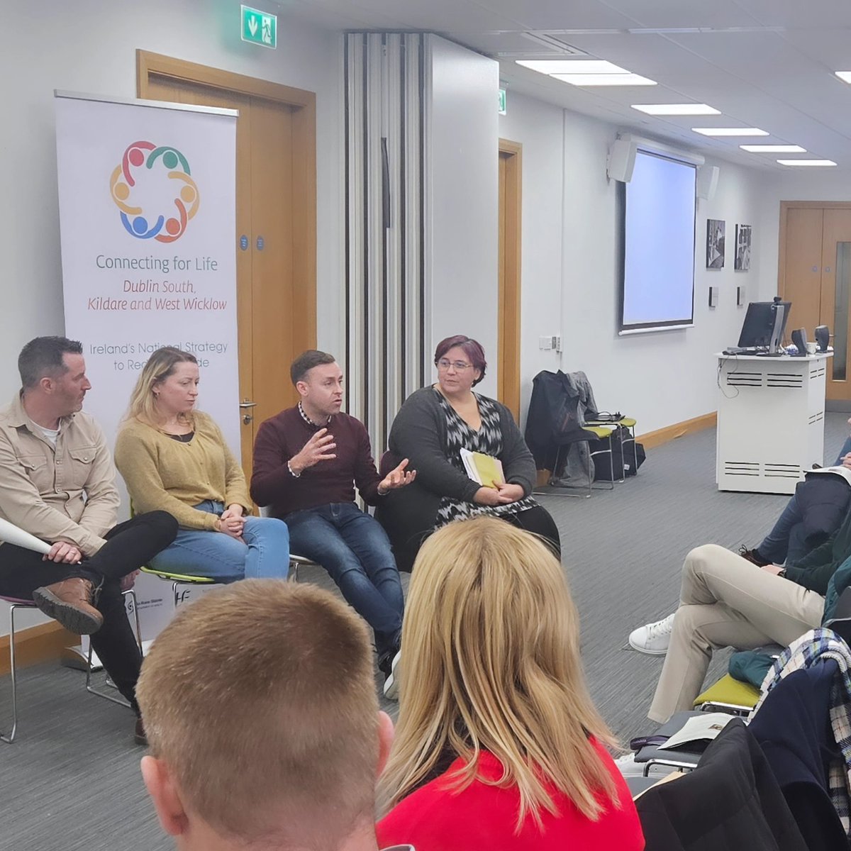 Thank you to our fantastic Dublin South County Connecting for Life Network who had their Christmas Network meeting this morning. A brilliant morning of information sharing and educational speakers thank you to Sinead Keane from Belong To and Shane O'Donnell from <a href="/HsehealthW/">HSE Health & Wellbeing</a> 🙌