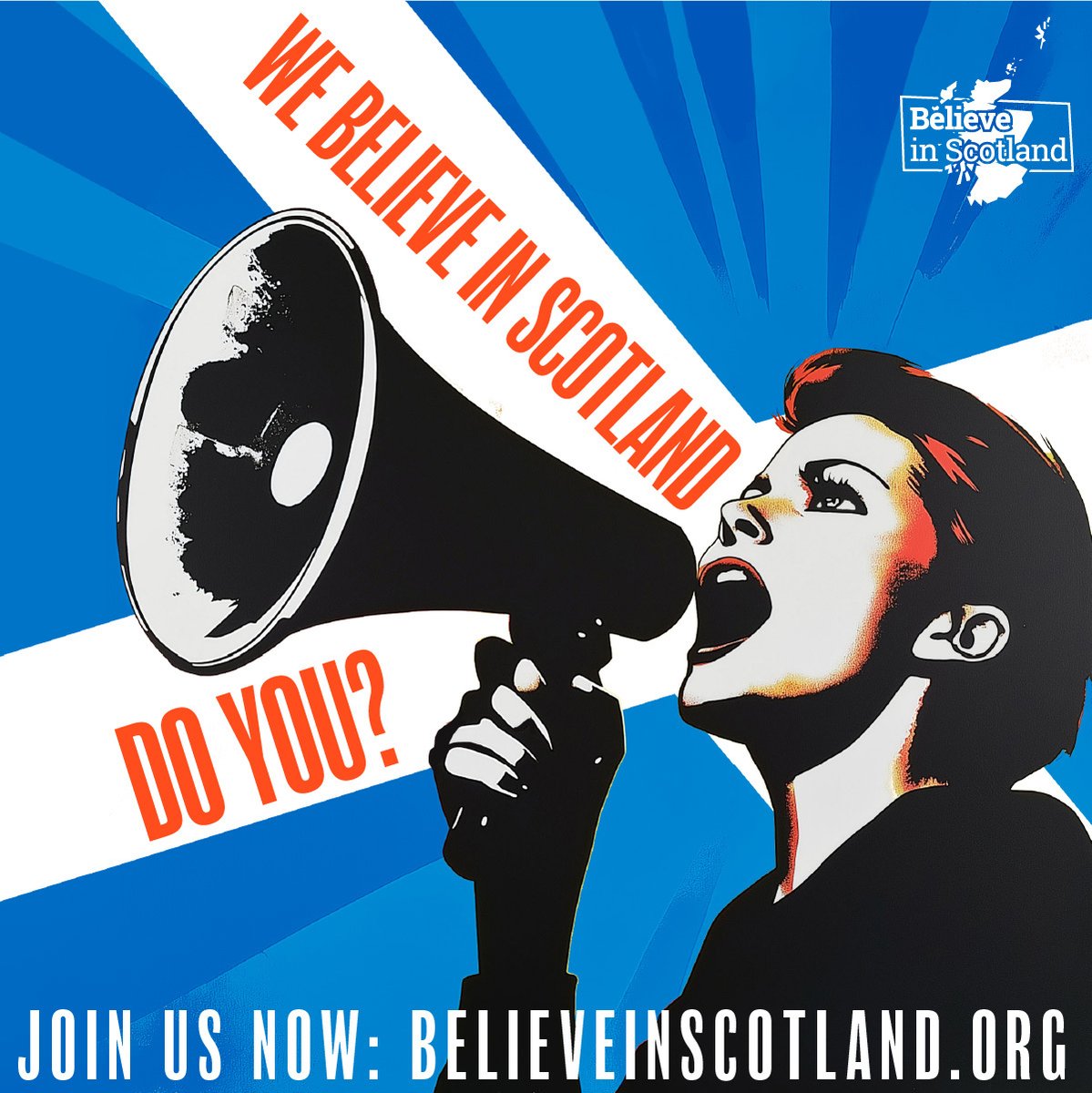 🏴󠁧󠁢󠁳󠁣󠁴󠁿 We Believe in Scotland! Do you?