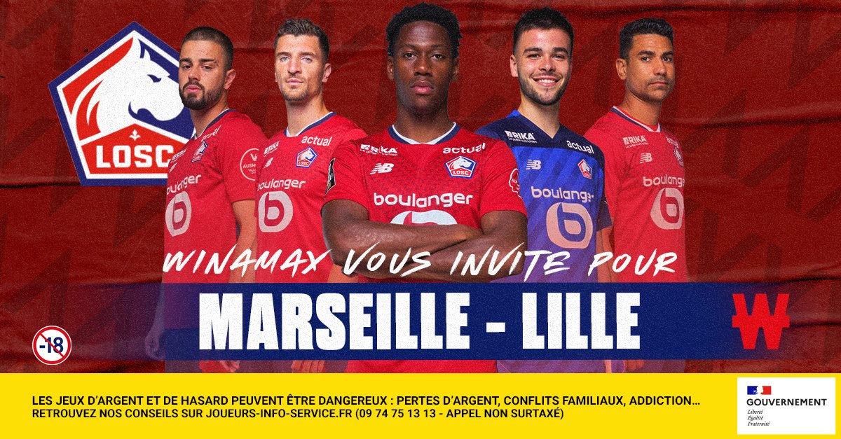 WinamaxSport's tweet photo. ⚽️ 3x2 places sont à gagner pour Marseille - @losclive, samedi 14/12 à 17h00 !

🎁 Pour participer : retweetez ce tweet, suivez @WinamaxSport et répondez avec votre pseudo Winamax.

👉 Tirage au sort à 16h00 !

📄 Règlement > > https://t.co/J6zNcECD4Y https://t.co/0gzwi6B7xe